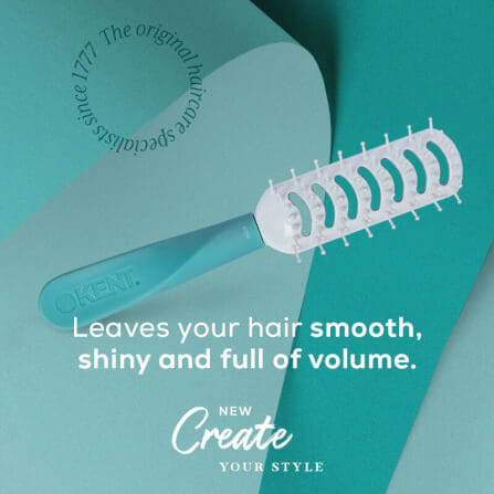 หวีแปรง KENT KCR1 VENTED HAIRBRUSH แปรงจัดแต่งทรงผม  ลดผมชี้ฟู จากอังกฤษ_8