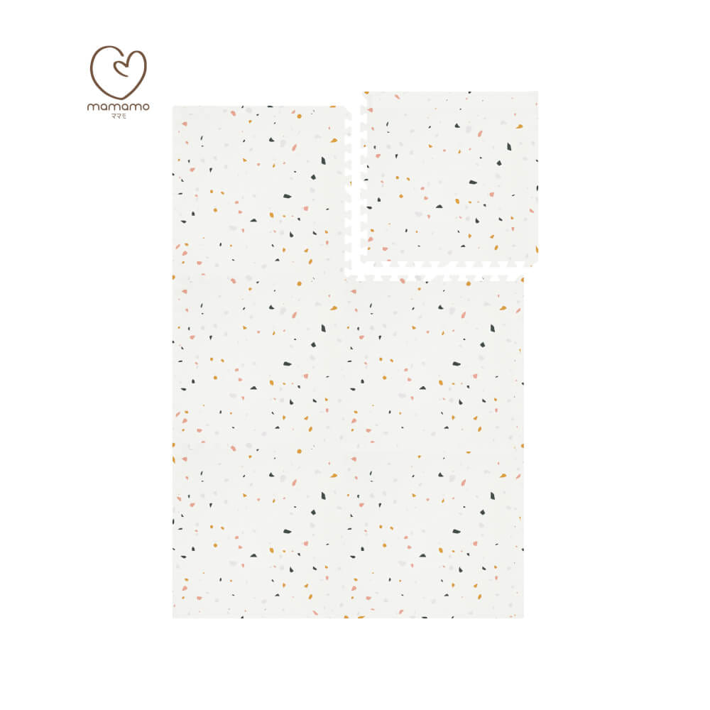 แผ่นรองคลาน จิ๊กซอว์ MAMAMO ลาย PASTEL TERRAZZO เซต 6 แผ่น หนา 1.2 CM._0