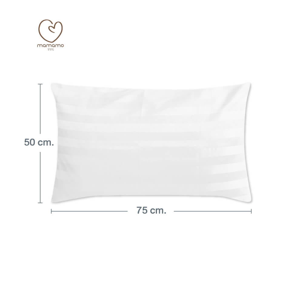 ปลอกหมอนเด็ก MAMAMO ไซส์ L ขนาด 50X75 ซม. ผ้าฝ้าย เนื้อนิ่ม นอนสบาย ไม่ก่อให้เกิดไรฝุ่น พร้อมส่ง_7