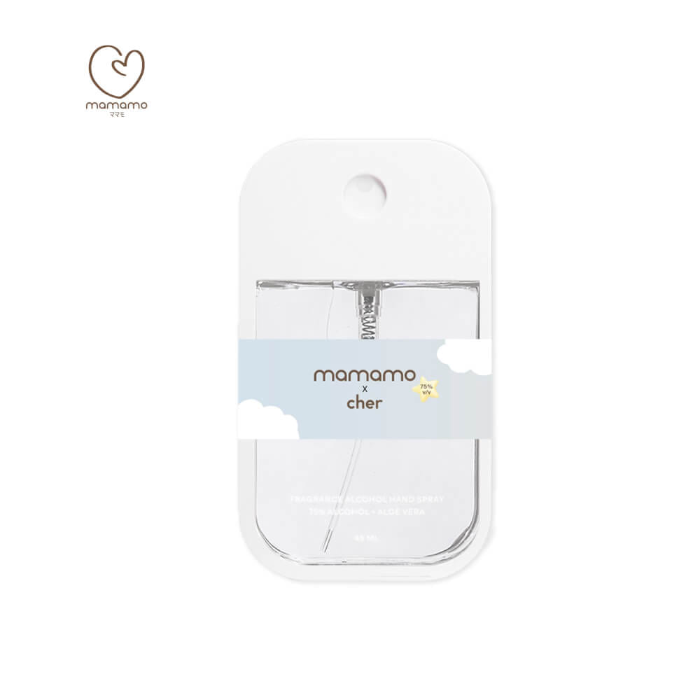 แอลกอฮอล์เด็ก MAMAMO X CHER ขนาด 45 ML. แอลกอฮอล์สำหรับเด็กและทุกคนในครอบครัว อ่อนโยนต่อผิว กลิ่นหอมละมุน พร้อมส่ง_0