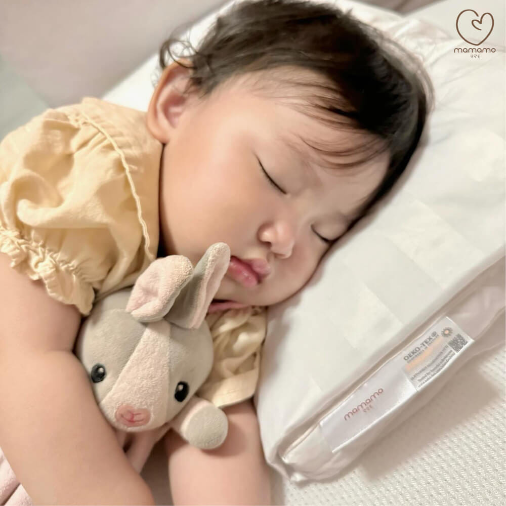 ปลอกหมอนเด็ก MAMAMO ไซส์ S ขนาด 34X52 ซม. ผ้าฝ้าย เนื้อนิ่ม นอนสบาย ไม่ก่อให้เกิดไรฝุ่น พร้อมส่ง