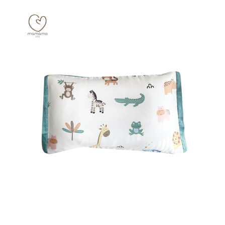 ปลอกหมอน MAMAMO ลาย HAPPY ANIMALS ผ้า TENCEL ขนาด 30X50 CM. พร้อมส่ง