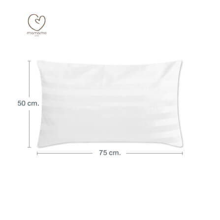 ปลอกหมอนเด็ก MAMAMO ไซส์ L ขนาด 50X75 ซม. ผ้าฝ้าย เนื้อนิ่ม นอนสบาย ไม่ก่อให้เกิดไรฝุ่น พร้อมส่ง