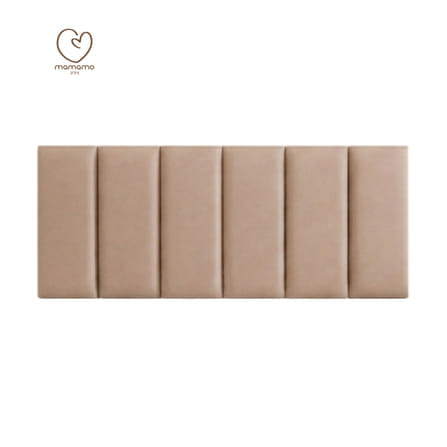 แผ่นกันกระแทกผนัง MAMAMO เซต 6 แผ่น สี ALMOND WALL CUSHION เกรดพรีเมี่ยม หนา 3 CM. รองรับแรงกระแทก ปลอดภัยต่อลูกน้อย พร้อมส่ง