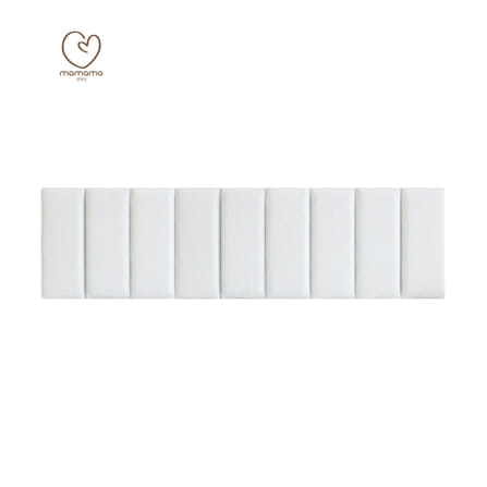 แผ่นกันกระแทกผนัง MAMAMO เซต 9 แผ่น สี SNOW WALL CUSHION เกรดพรีเมี่ยม หนา 3 CM. รองรับแรงกระแทก ปลอดภัยต่อลูกน้อย พร้อมส่ง_0