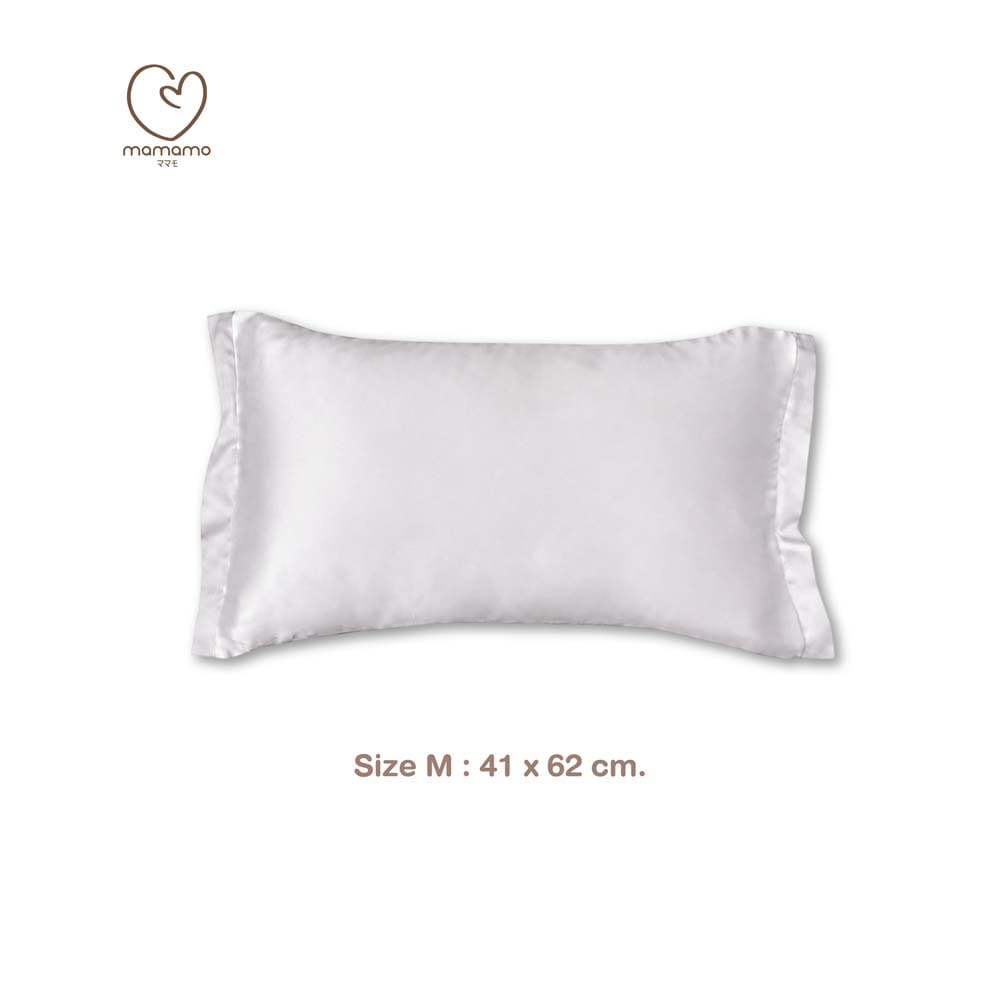 ปลอกหมอนผ้า TENCEL MAMAMO ไซส์ M ขนาด 41X62 ซม. สี COTTON GREY_0