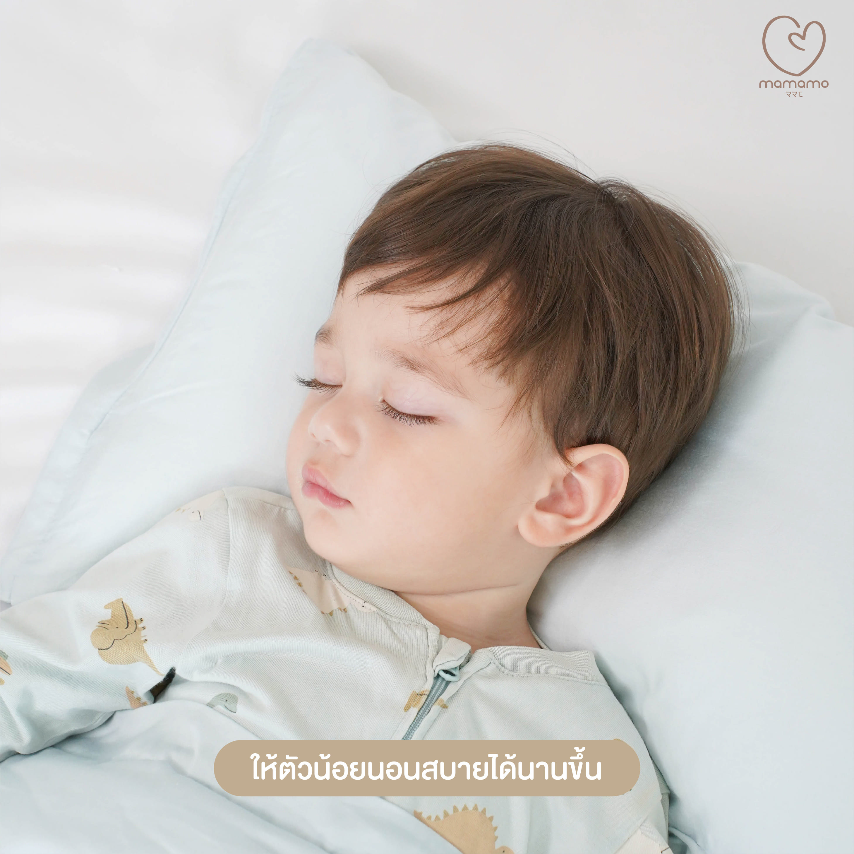 ปลอกหมอนผ้า TENCEL MAMAMO ไซส์ M ขนาด 41X62 ซม. สี COTTON GREY_5