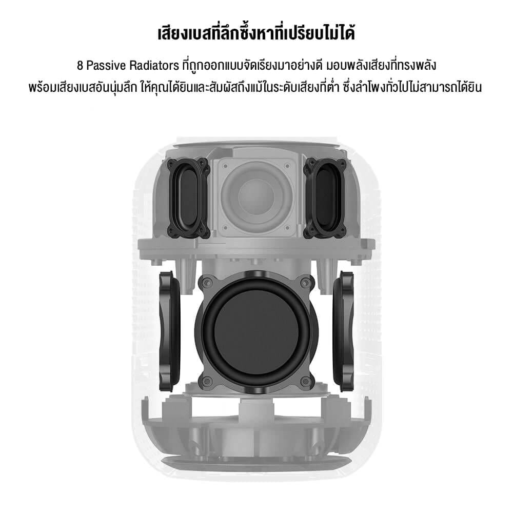 ลำโพงบลูทูธ TRONSMART ELEMENT T6 MAX 60W - สีดำ