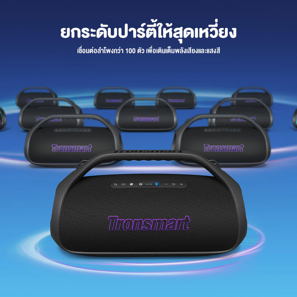 ลำโพงบลูทูธ TRONSMART BANG 2 90W - สีดำ_6
