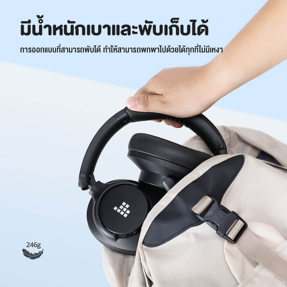 หูฟังไร้สาย TRONSMART SOUNFII Q20 - สีดำ_6
