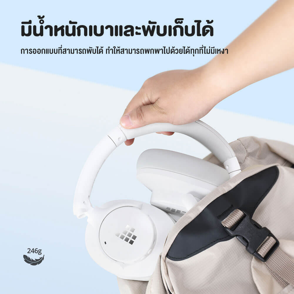 หูฟังไร้สาย TRONSMART SOUNFII Q20 - สีขาว_6