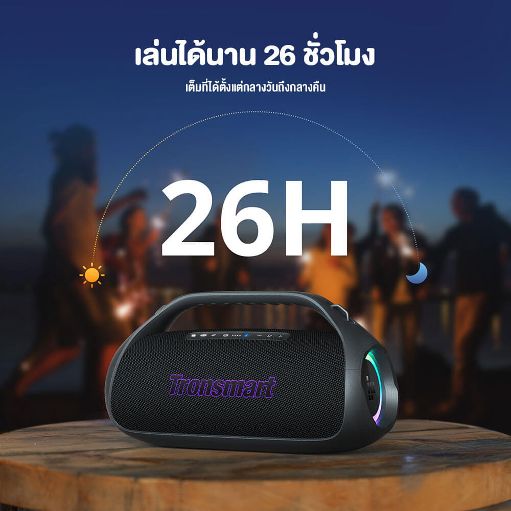 ลำโพงบลูทูธ TRONSMART BANG 2 90W - สีดำ_7