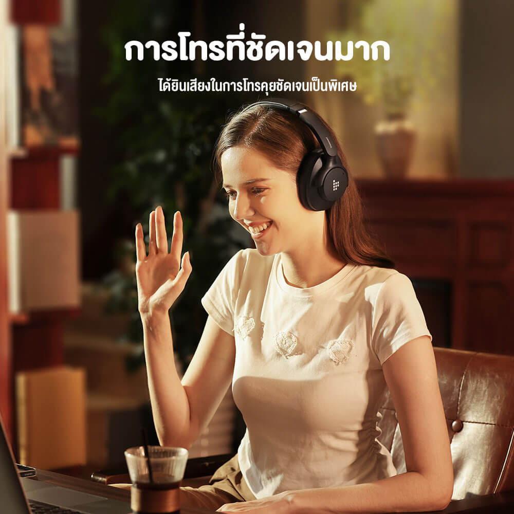 หูฟังไร้สาย TRONSMART SOUNFII Q20S - สีดำ_8