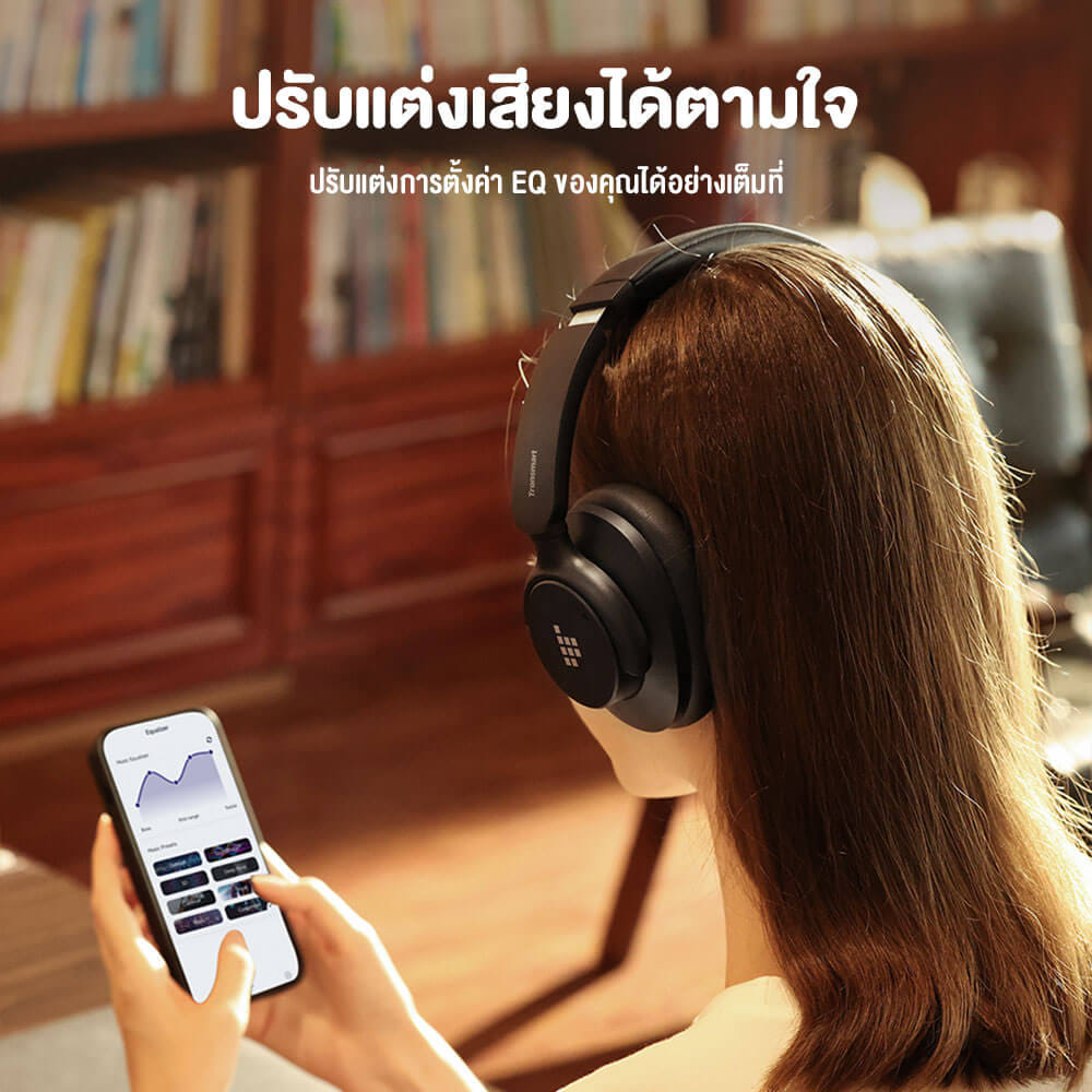 หูฟังไร้สาย TRONSMART SOUNFII Q20S - สีดำ_9