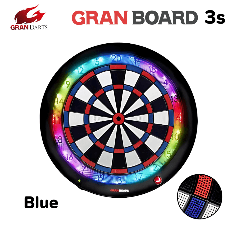 กระดานปาเป้าออนไลน์ GRANBOARD 3S DART BOARD น้ำเงิน/แดง_1