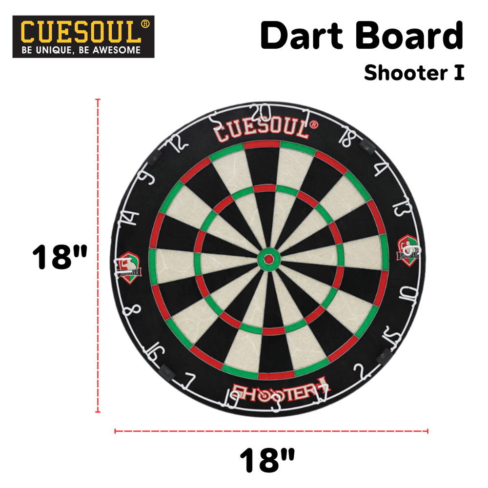กระดานปาเป้า CUESOUL DARTBOARD รุ่น SHOOTER I 18"
