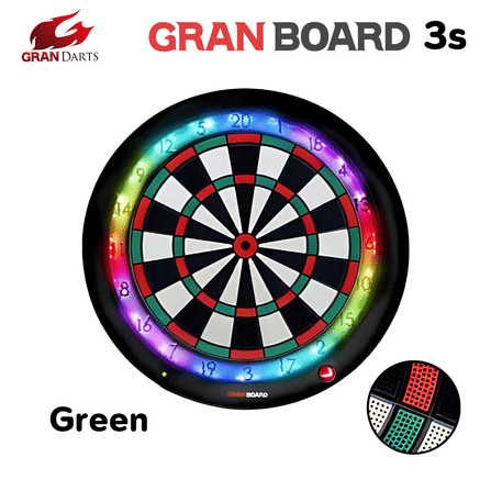 กระดานปาเป้าออนไลน์ GRANBOARD 3S DART BOARD เขียว/แดง_2