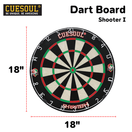 กระดานปาเป้า CUESOUL DARTBOARD รุ่น SHOOTER I 18
