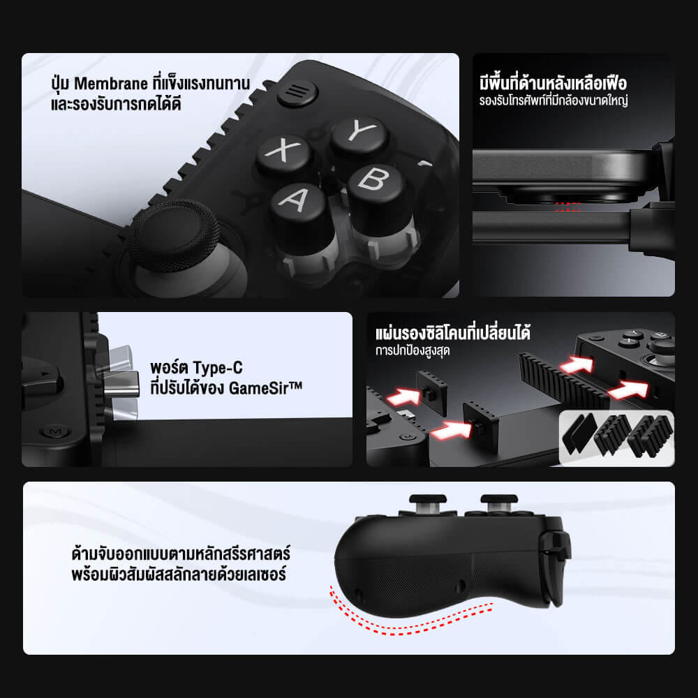 จอยเกม GAMESIR X5 LITE - WASABI_2