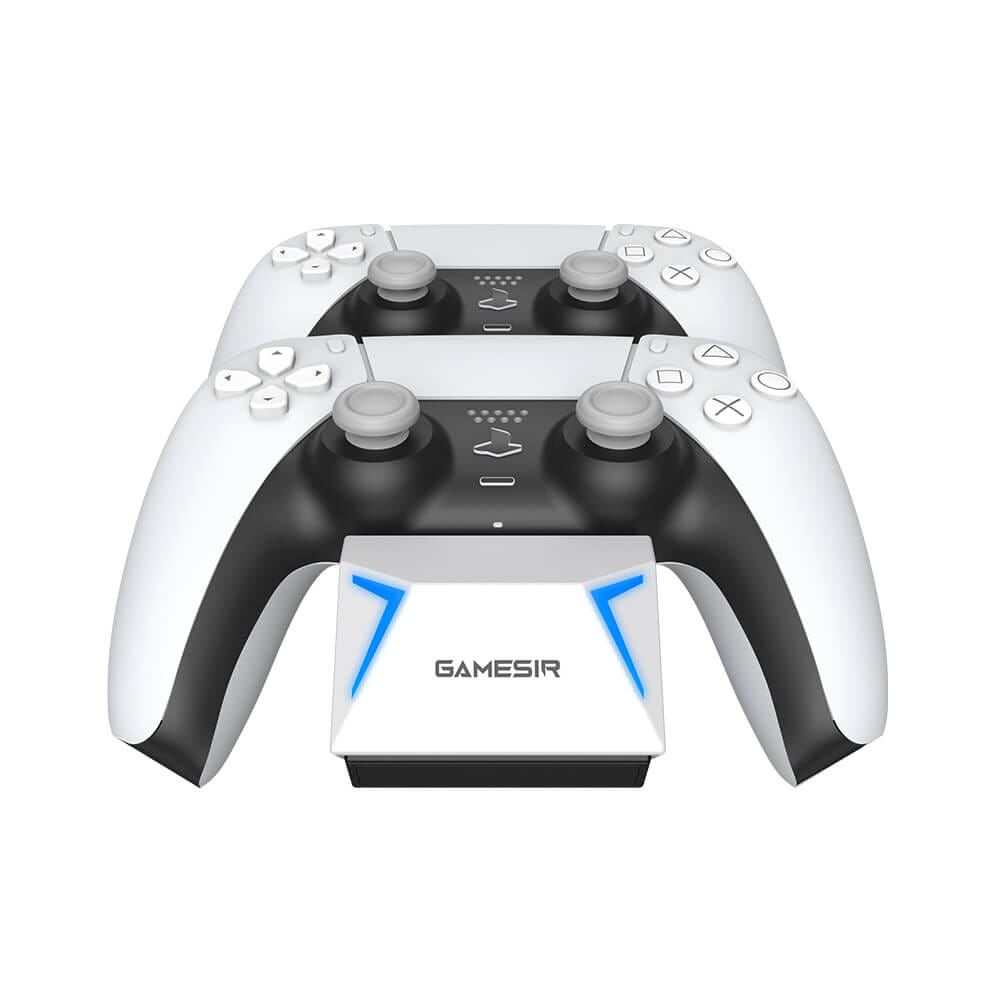 ที่ชาร์จจอย GAMESIR JSP501 สำหรับ PS5 - สีขาว