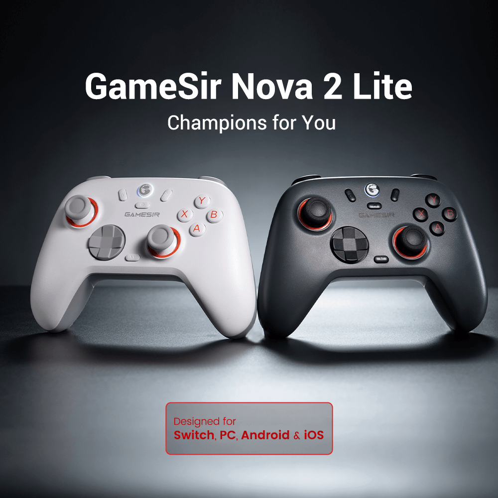 จอยเกมไร้สาย GAMESIR NOVA 2 LITE - LUMINOUS WHITE_5