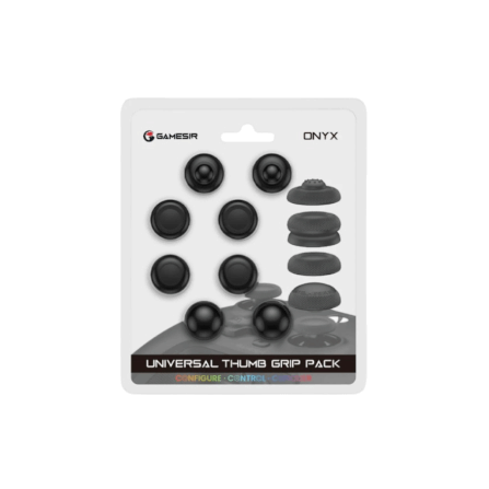 ปุ่มยางเสริมจอยสติ๊ก GAMESIR UNIVERSAL THUMB GRIP CAPS - ดำ_0