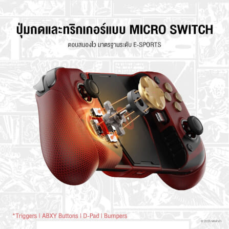 จอยเกมมือถือ GAMESIR X3 PRO - DEADPOOL EDITION_6
