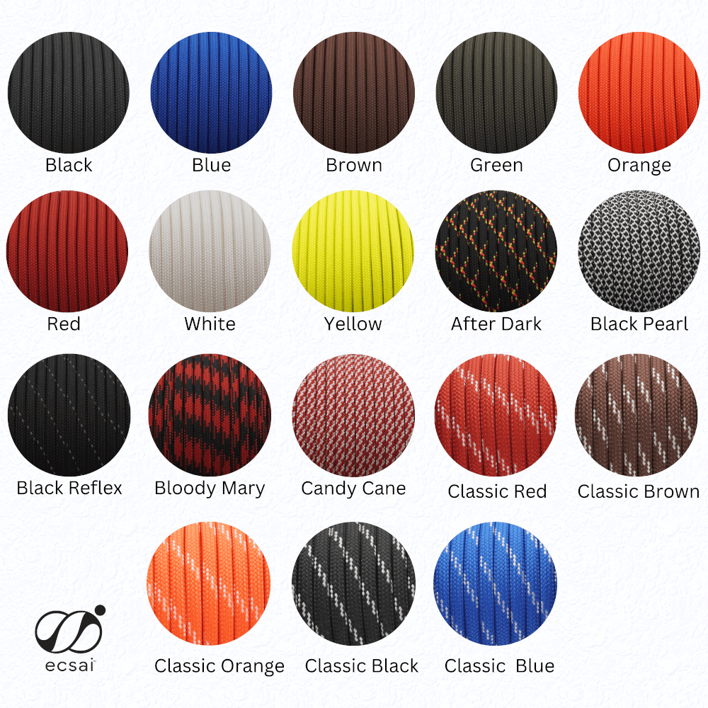 เชือกพาราคอด 550 ECSAI ขนาด 4 มม. ยาว 15 ม. สีส้ม_3