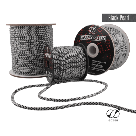 เชือกพาราคอด 550 ECSAI ขนาด 4 มม. ยาว 15 ม. สี BLACK PEARL_1