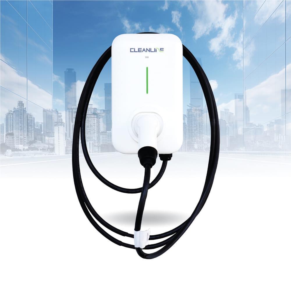 เครื่องชาร์จรถยนต์ไฟฟ้า AC CLEANLINE  CLC-7K(สินค้าจัดส่งพร้อมติดตั้งเฉพาะกรุงเทพและปริมณฑล)
