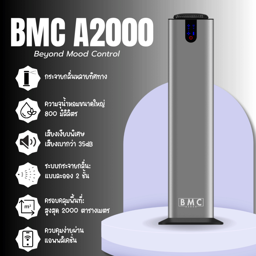 เครื่องพ่นน้ำหอม BMC SCENT รุ่น A2000_1