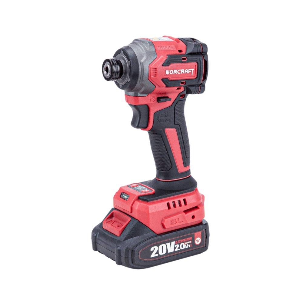ไขควงกระแทกไร้สาย WORCRAFT รุ่น CIS-S20LIBH 20V (พร้อมแบตเตอรี่และแท่นชาร์จ)_3