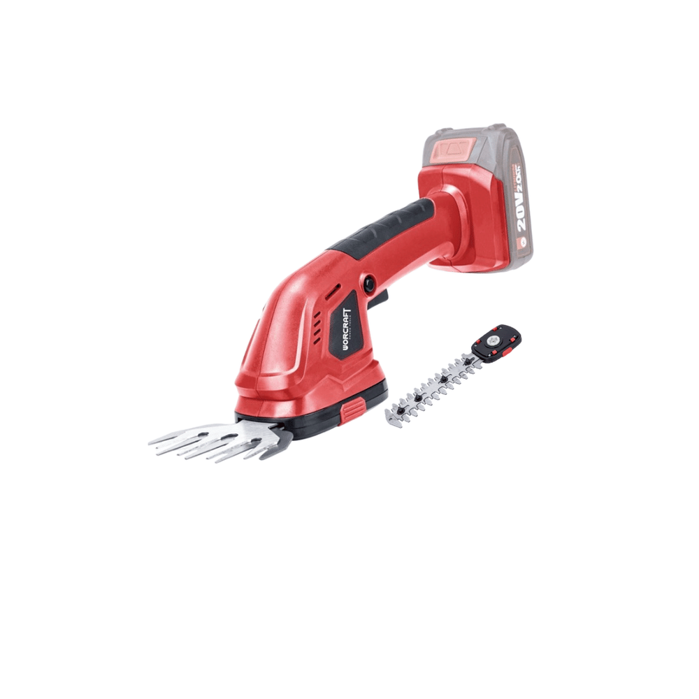 เครื่องตัดแต่งพุ่มไม้ไร้สาย WORCRAFT รุ่น CGS-S20LIC 20 V (เฉพาะตัวเครื่อง)_0