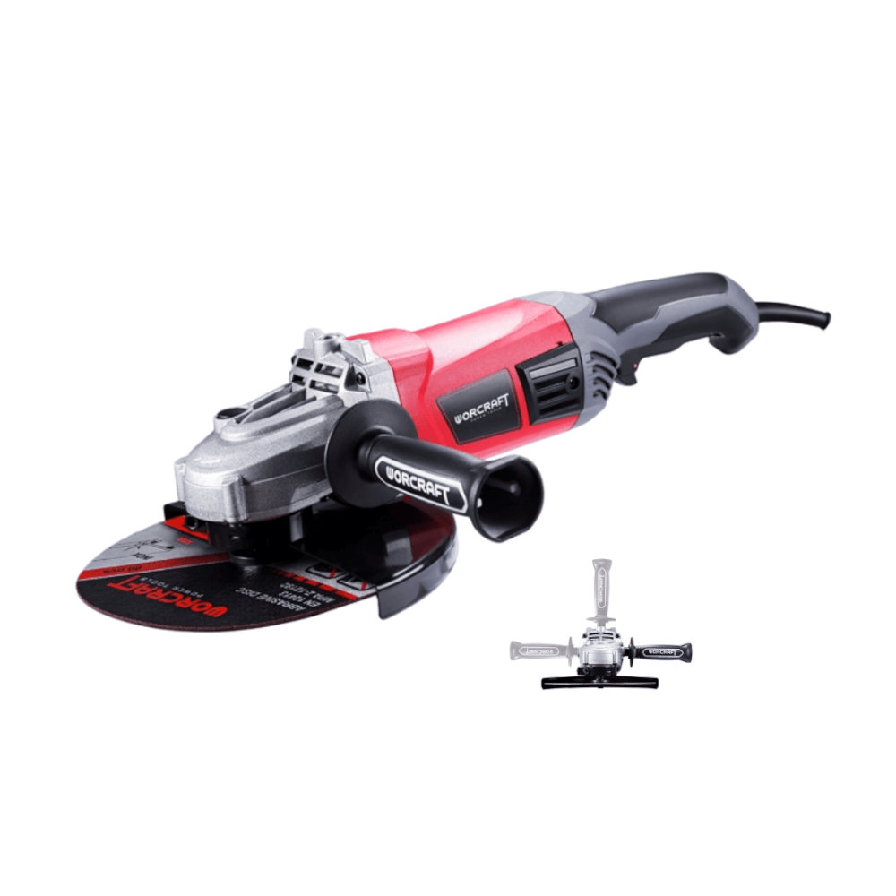 เครื่องเจียร WORCRAFT รุ่น AG24-230A 9 นิ้ว 2350 วัตต์