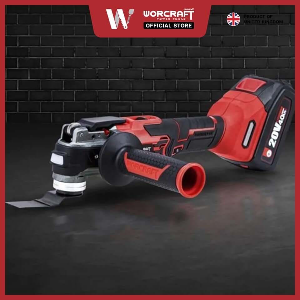เครื่องขัดมุมแคบไร้สาย WORCRAFT รุ่น CMT-S20LIB (เฉพาะตัวเครื่อง)_1