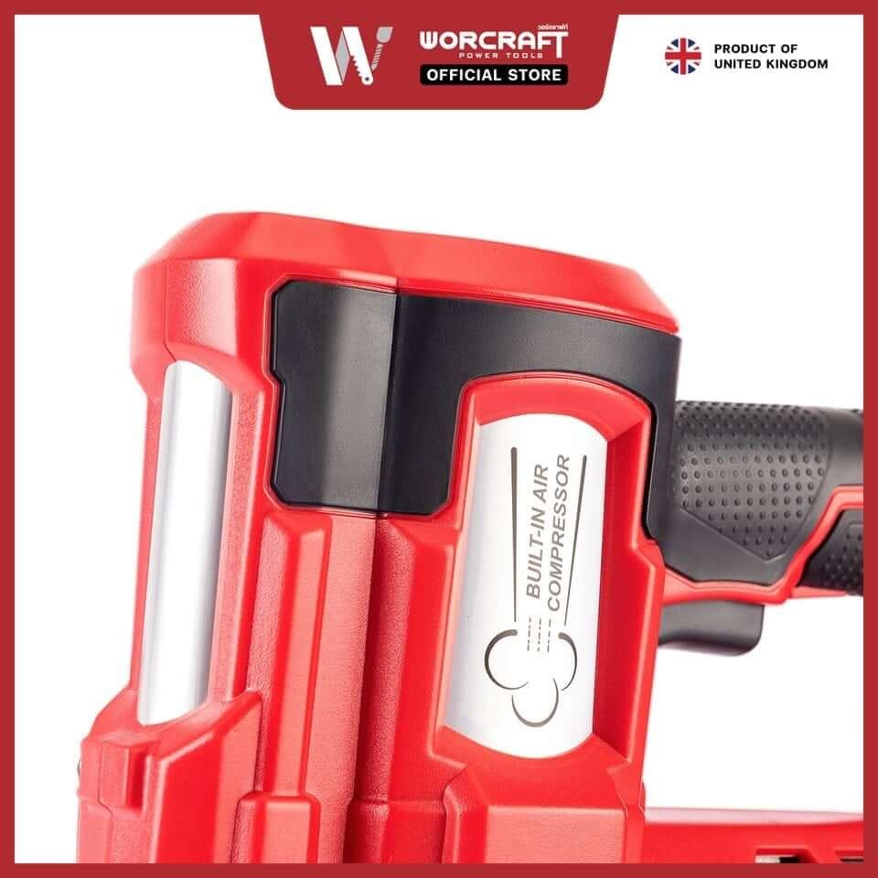 เครื่องยิงตะปูไร้สาย WORCRAFT รุ่น CNS-S20LIH (พร้อมแบตเตอรี่และแท่นชาร์จ)_1