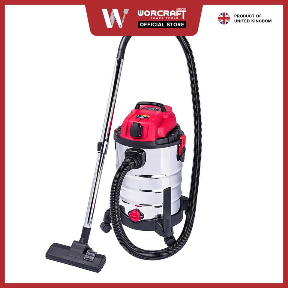เครื่องดูดฝุ่นและดูดน้ำ WORCRAFT รุ่น VC16-30_1
