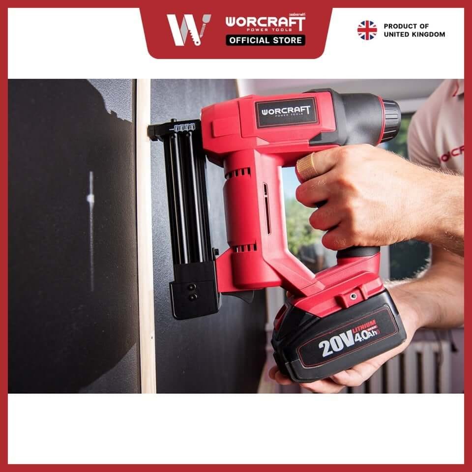 เครื่องยิงตะปูไร้สาย WORCRAFT รุ่น CNS-S20LI (พร้อมแบตเตอรี่และแท่นชาร์จ)_2