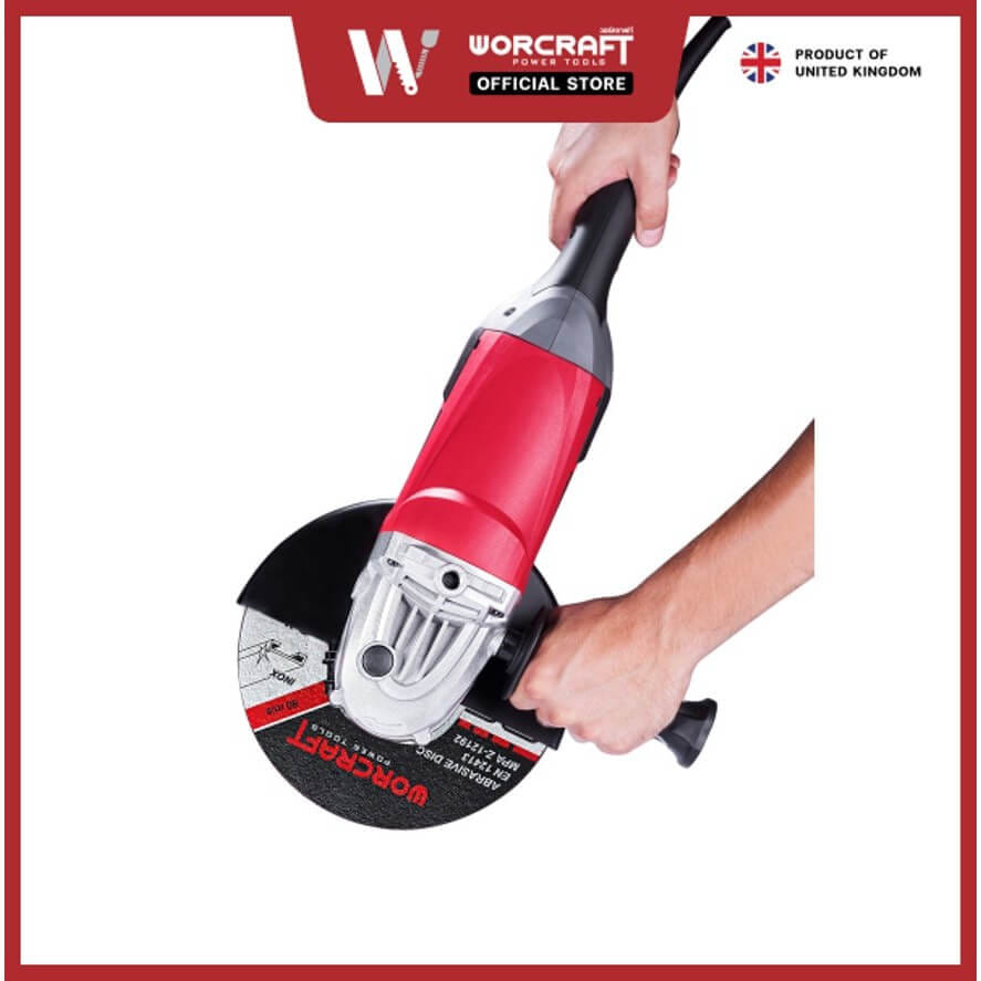 เครื่องเจียร WORCRAFT รุ่น AG24-230A 9 นิ้ว 2350 วัตต์_2