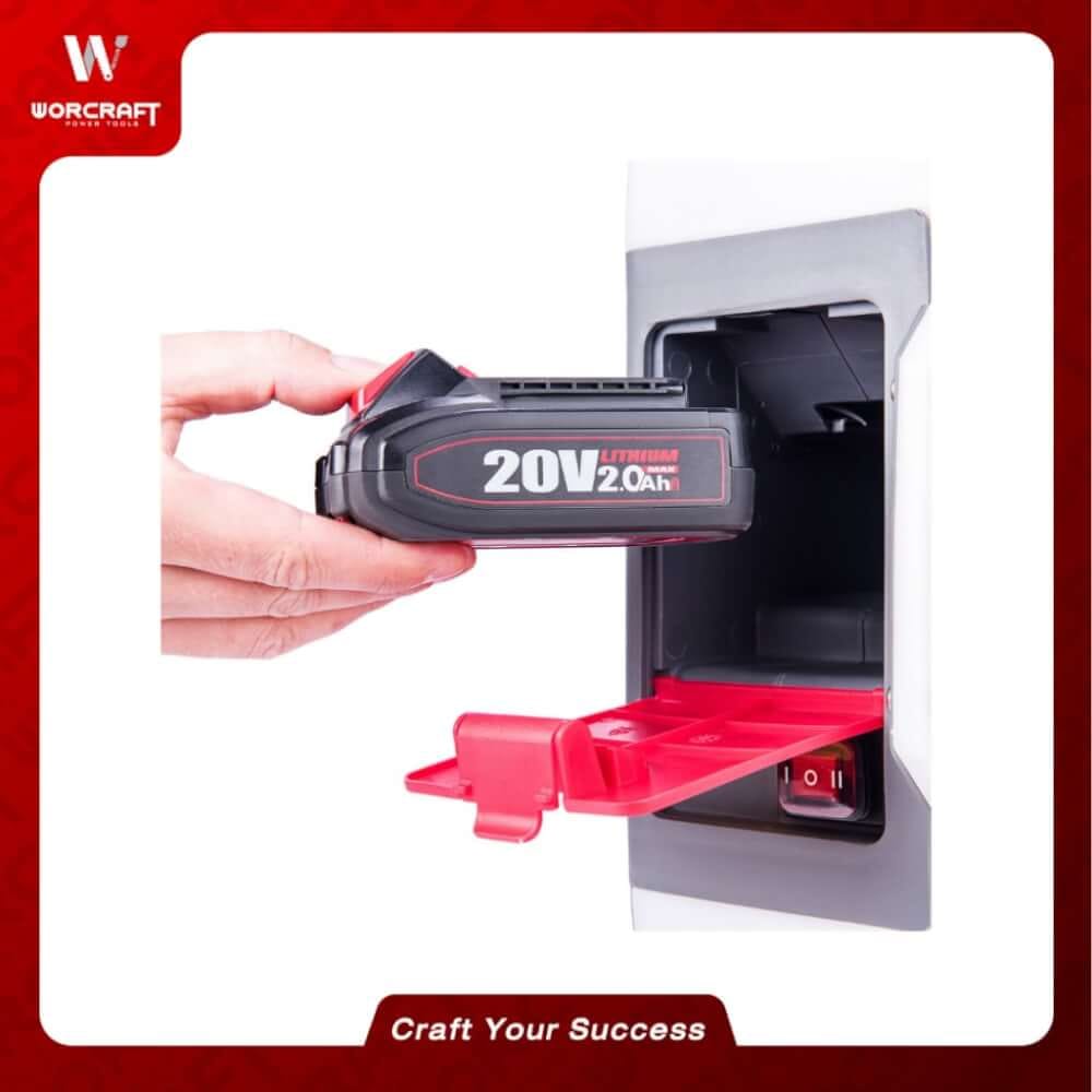 เครื่องพ่นยาไร้สาย WORCRAFT รุ่น CBS-S20LI (พร้อมแบตเตอรี่และแท่นชาร์จ)_2