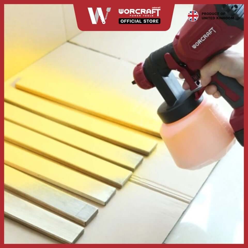 เครื่องพ่นสีไร้สาย WORCRAFT รุ่น CSG-S20LIA (พร้อมแบตเตอรี่และแท่นชาร์จ)_3