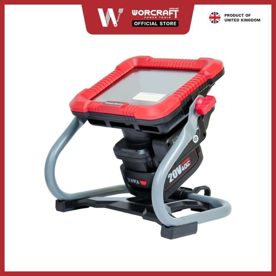 สปอตไลท์ภายนอก LED WORCRAFT รุ่น CLED-S20LI-30WA 30 วัตต์ DAYLIGHT (พร้อมแบตเตอรี่และแท่นชาร์จ)_3