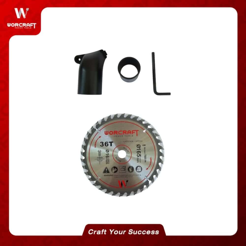 เลื่อยวงเดือนไร้สาย WORCRAFT รุ่น CCS-S20LIB (พร้อมแบตเตอรี่และแท่นชาร์จ)_4