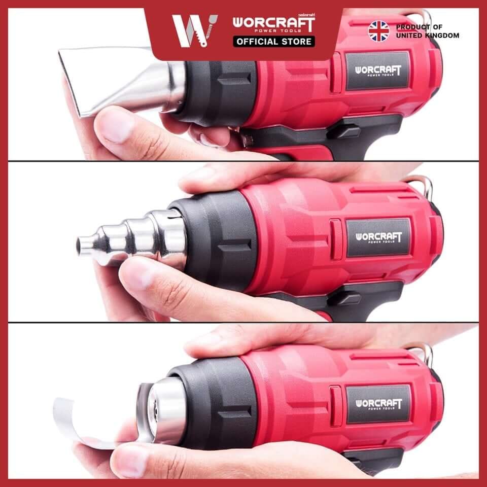 เครื่องเป่าลมร้อนไร้สาย WORCRAFT รุ่น CHG-S20LI (พร้อมแบตเตอรี่และแท่นชาร์จ)_5