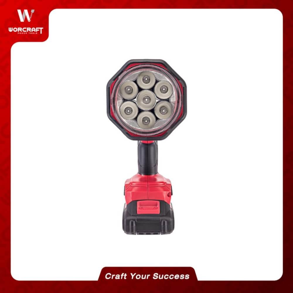 ไฟฉาย LED WORCRAFT รุ่น CLED-S20LI-30WB (พร้อมแบตเตอรี่และแท่นชาร์จ)_5