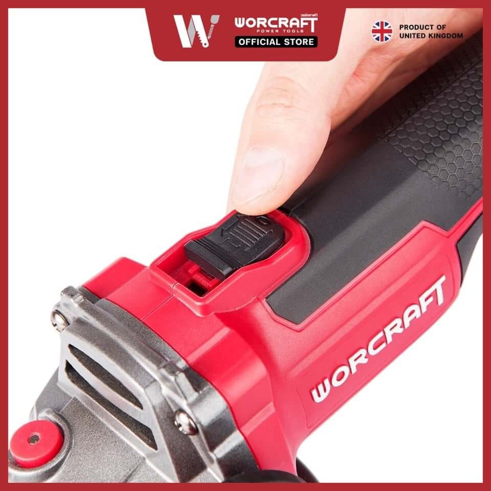เครื่องเจียรไร้สาย WORCRAFT รุ่น CAG-S20LIBH-100 (พร้อมแบตเตอรี่และแท่นชาร์จ)_6