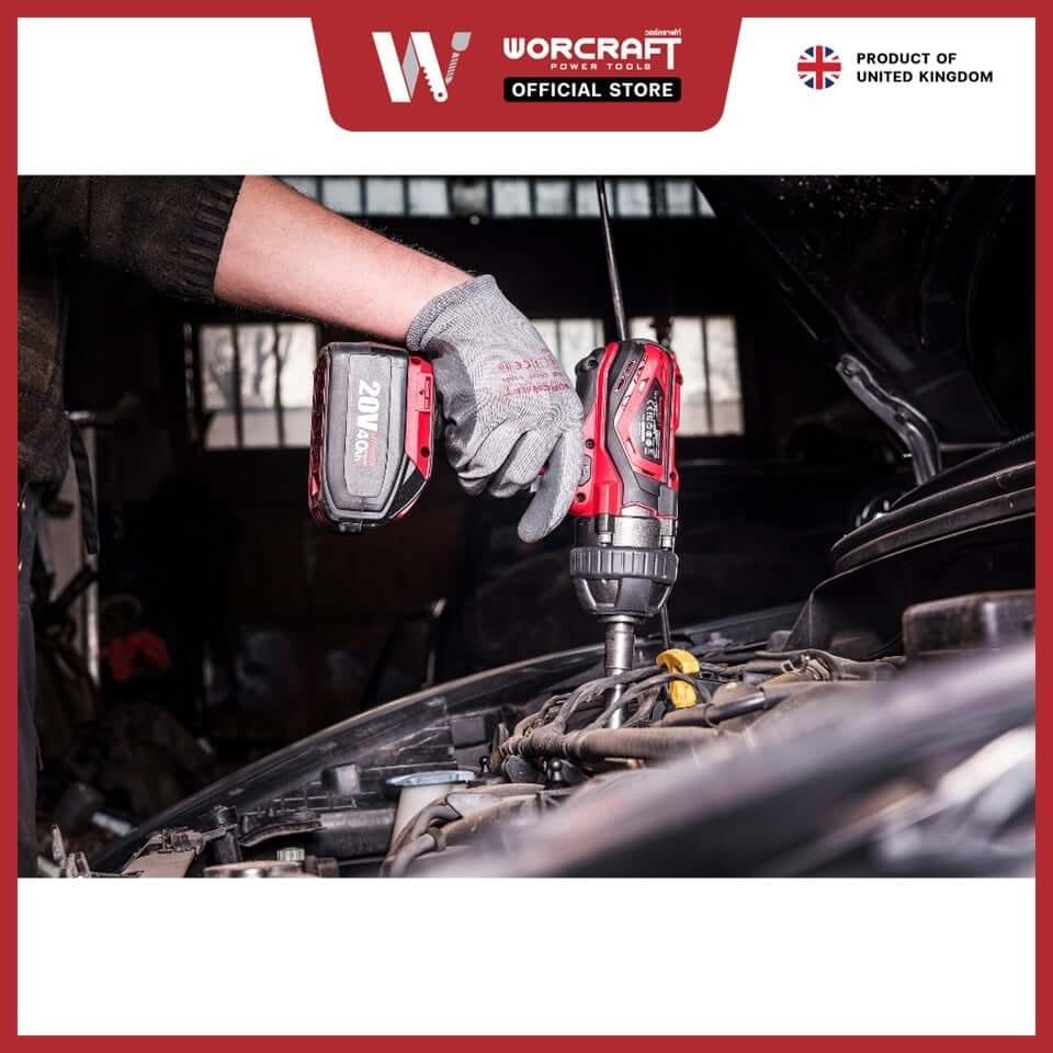 บล็อกกระแทกไร้สาย WORCRAFT รุ่น CIW-S20LI (เฉพาะตัวเครื่อง)_6