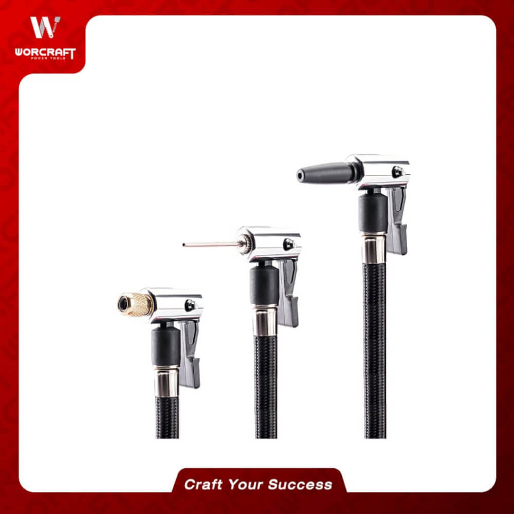 เครื่องสูบลมไร้สาย WORCRAFT รุ่น CAC-S20LIG 20 โวลต์ (พร้อมแบตเตอรี่และแท่นชาร์จ)_6