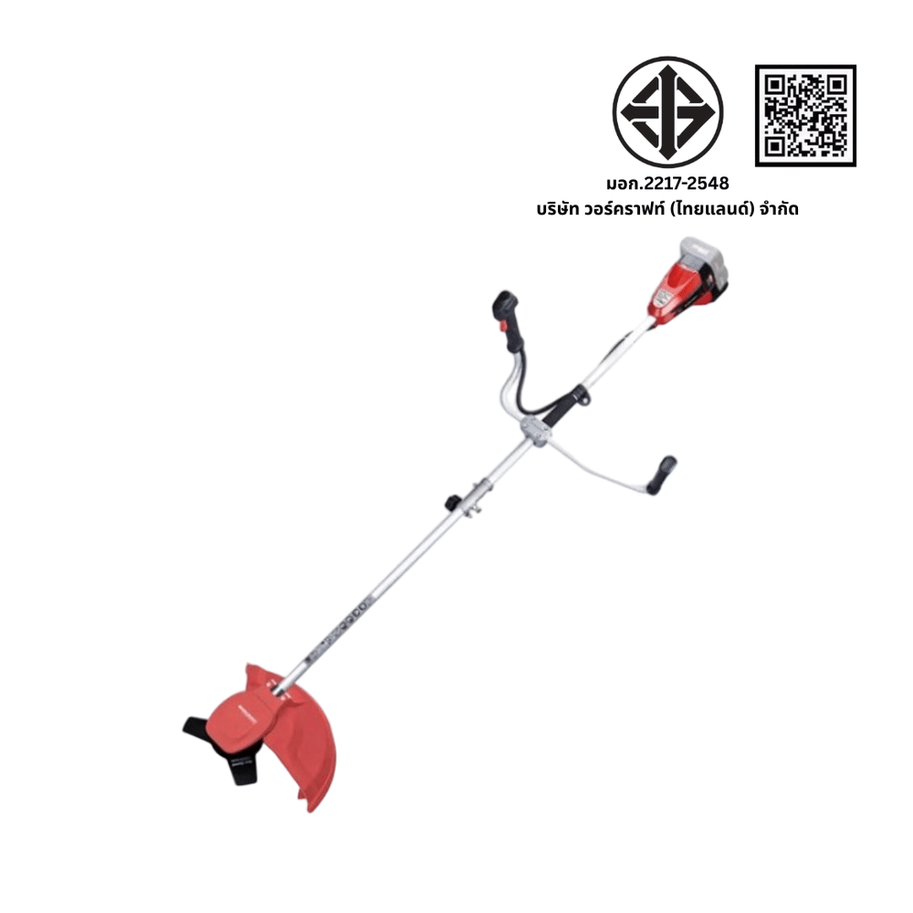 เครื่องตัดหญ้าไร้สาย (พร้อมแบตเตอรี่และแท่นชาร์จ) WORCRAFT รุ่น CGT-S40LIBH 40 โวลต์