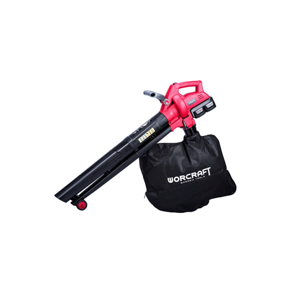 เครื่องเป่าใบไม้ไร้สาย WORCRAFT รุ่น CLBV-S40LI (พร้อมแบตเตอรี่และแท่นชาร์จ)_0